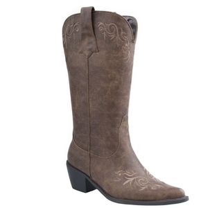 Roper Brooklyn round toe cowboy boots